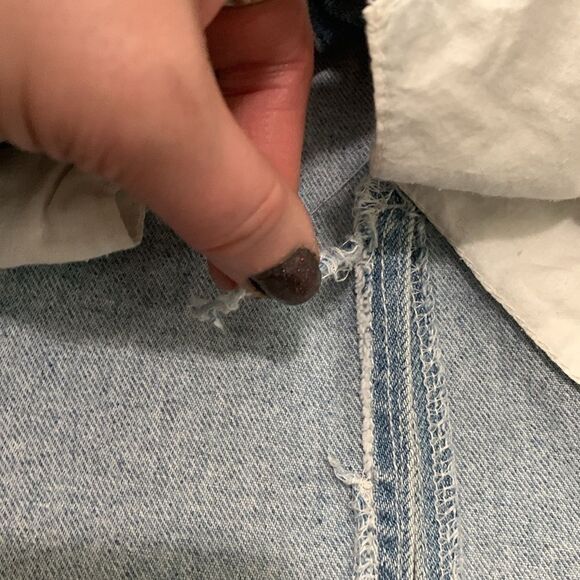 Vintage Sostanza Workwear Light Wash Lightweight Denim Chore Barn Jacket Sz XL - Picture 6 of 17